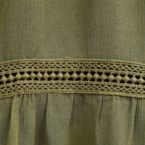 3/$30 Hi Lo Dress, Bay Leaf - Picture 3 of 6